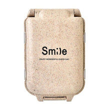 Laden Sie das Bild in den Galerie-Viewer, Tablettenbox für unterwegs - 8 Fächer, Trennwände, abwaschbar