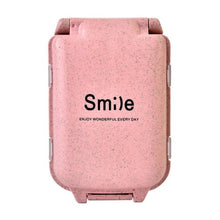 Laden Sie das Bild in den Galerie-Viewer, Tablettenbox für unterwegs - 8 Fächer, Trennwände, abwaschbar